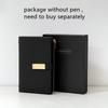 A6 Pu Leather Business Office Loose-Leaf Notebook Journal Binder Diary Planner Organizer Notepad School Stationery Quality