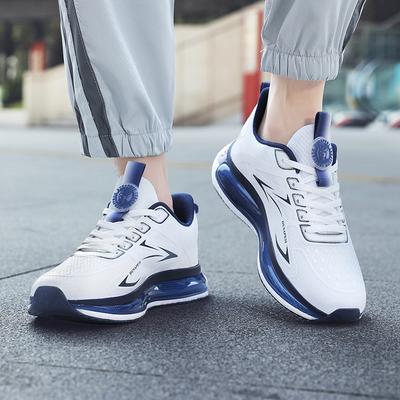 Herren- und Damen-Freizeitsportschuhe Frühling und Sommer flache rutschfeste atmungsaktive Slipper Fliegenstrick Lauf-Fitness Herrenschuhe