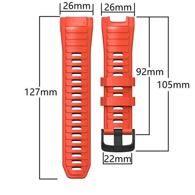 Official Strap For Garmin Instinct 2X Solar/Instinct 3 50mm Smartwatch Band Men Silicone Sports Watchband Bracelet Replacement