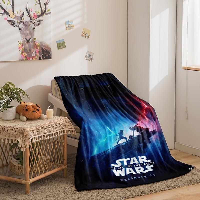 Column Double-Sided Flannel 3D Digital Printed Blanket Blanket