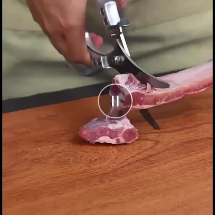 [Heavy-Duty|Stainless Steel]Heavy-Duty Stainless SteelKitchen Shears|Professional Meat,Poultry,Fish,Vegetables Cutting|Sharp Blade & Ergonomic Handle