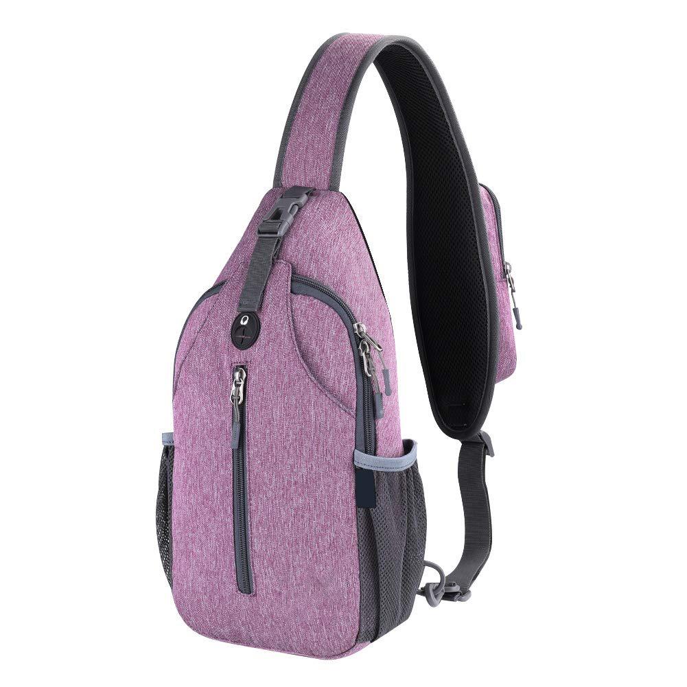 Men'S Outdoor Breast Bag Fashion Men'S Shoulder Bag Trendy Casual Outdoor Bag Wear-Resistant Scratch-Proof Waterproof Breast Bag