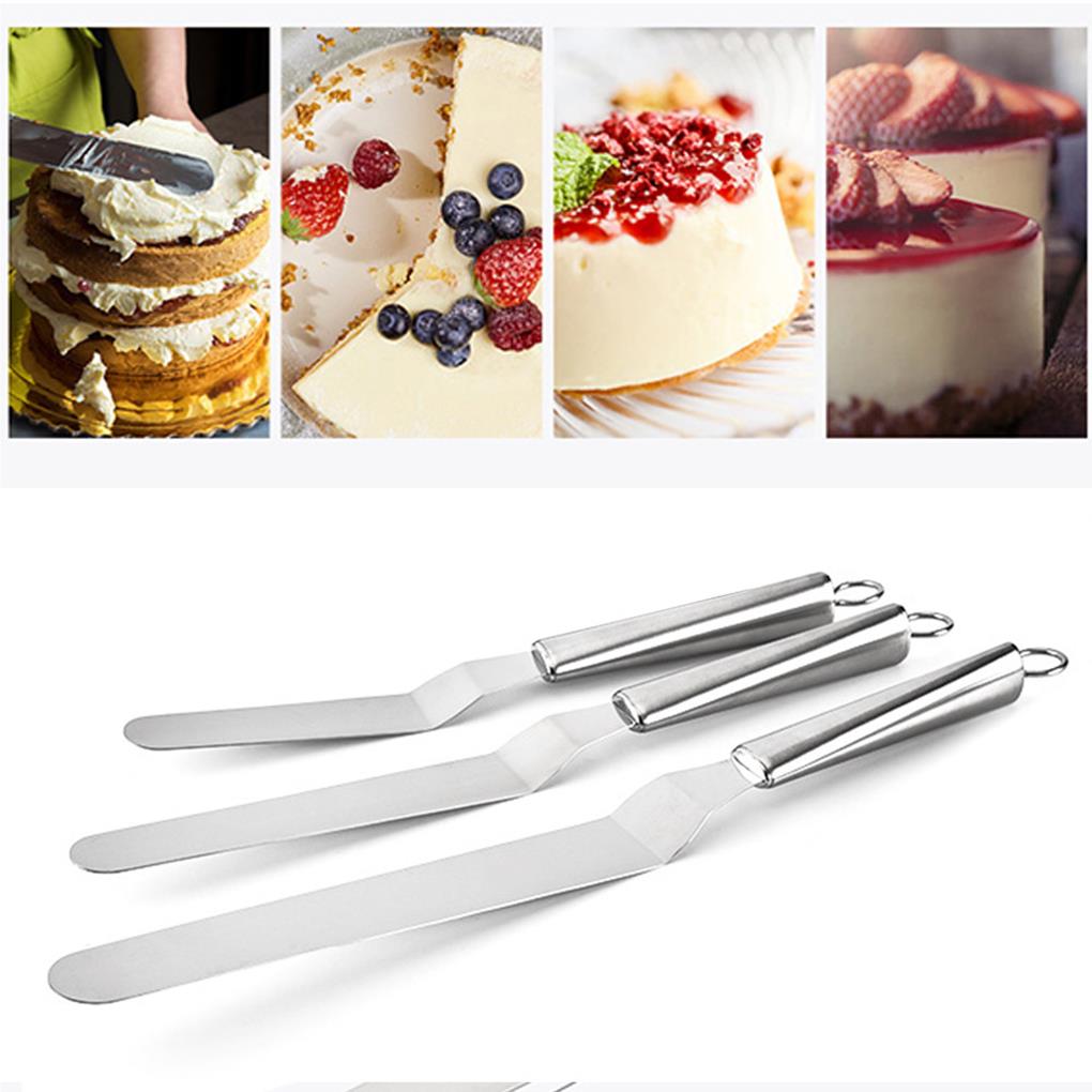 Spatulă pentru prăjituri Dispozitiv de feliere unt 10 inch din oțel inoxidabil Gadget de bucătărie de lungă durată Patiserie Restaurant Instrument de feliere Răzuitoare pentru cremă