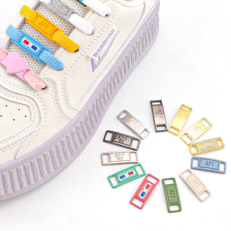 Cumpără AF1 Diamond Shoe Charms Fashion Laces Buckle Quality Metal