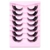 Oblique Flying Fox Eye False Eyelashes 7 Pairs Of Simulated End Of Eye Extended Eyelashes