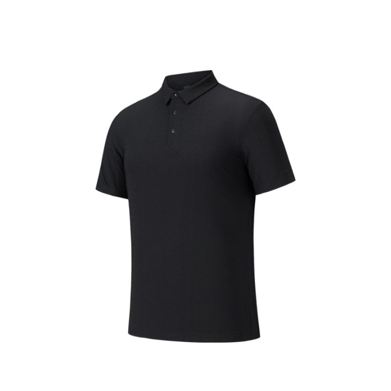 

Anta Champion All-Weather Series Casual Solid Color Simple Versatile Breathable Sports Polo Shirt Men tops 152530105-1 3XL