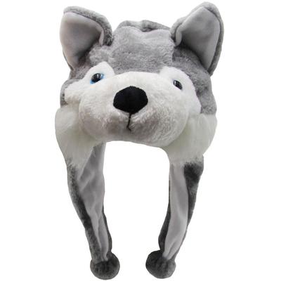 Panda Husky Kids Plush Animal Hat Yellow Baby Duck Novelty Party Cap Cozy Funny Hat  Cosplay