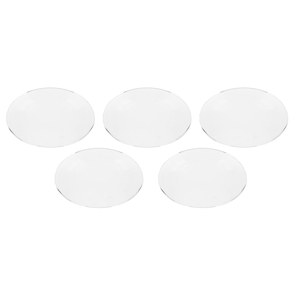 5PCS 25.5mm 27.5mm Single Dome Sapphire Watch Crystal Glass Replacement 1.7mm Thickness