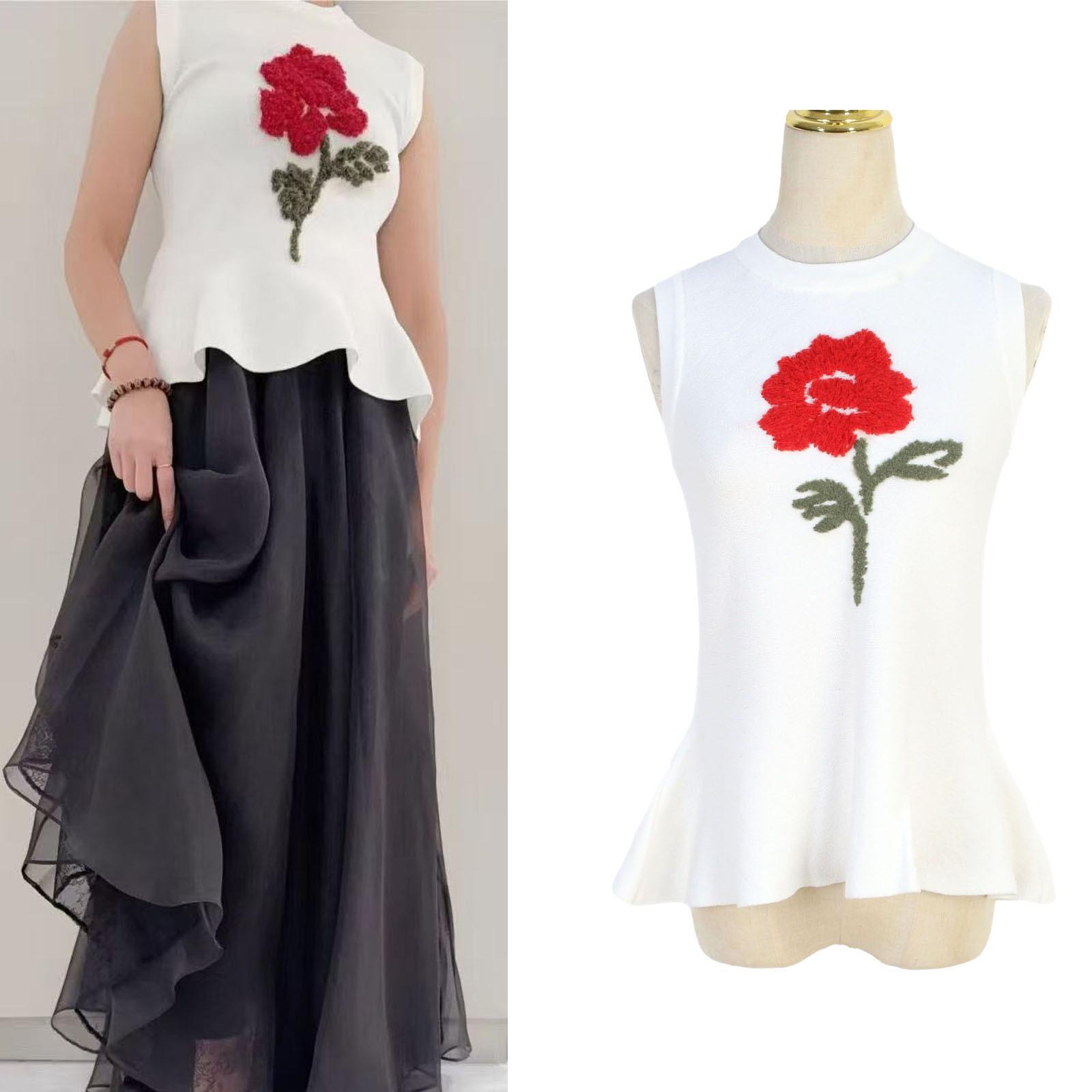 

Women s Spring/Summer Slim Knit Sleeveless Vest Large