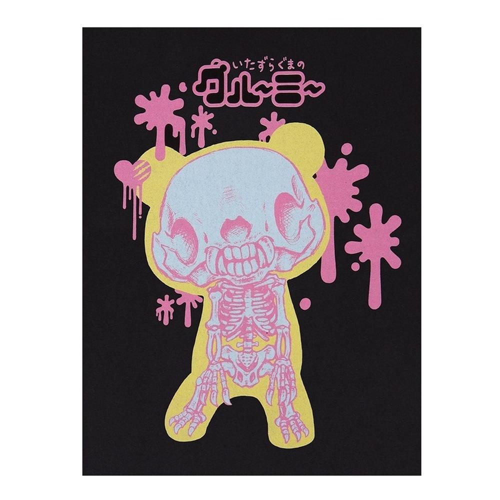 Gloomy Bear Unisex Adult Painted Skeleton T-Shirt