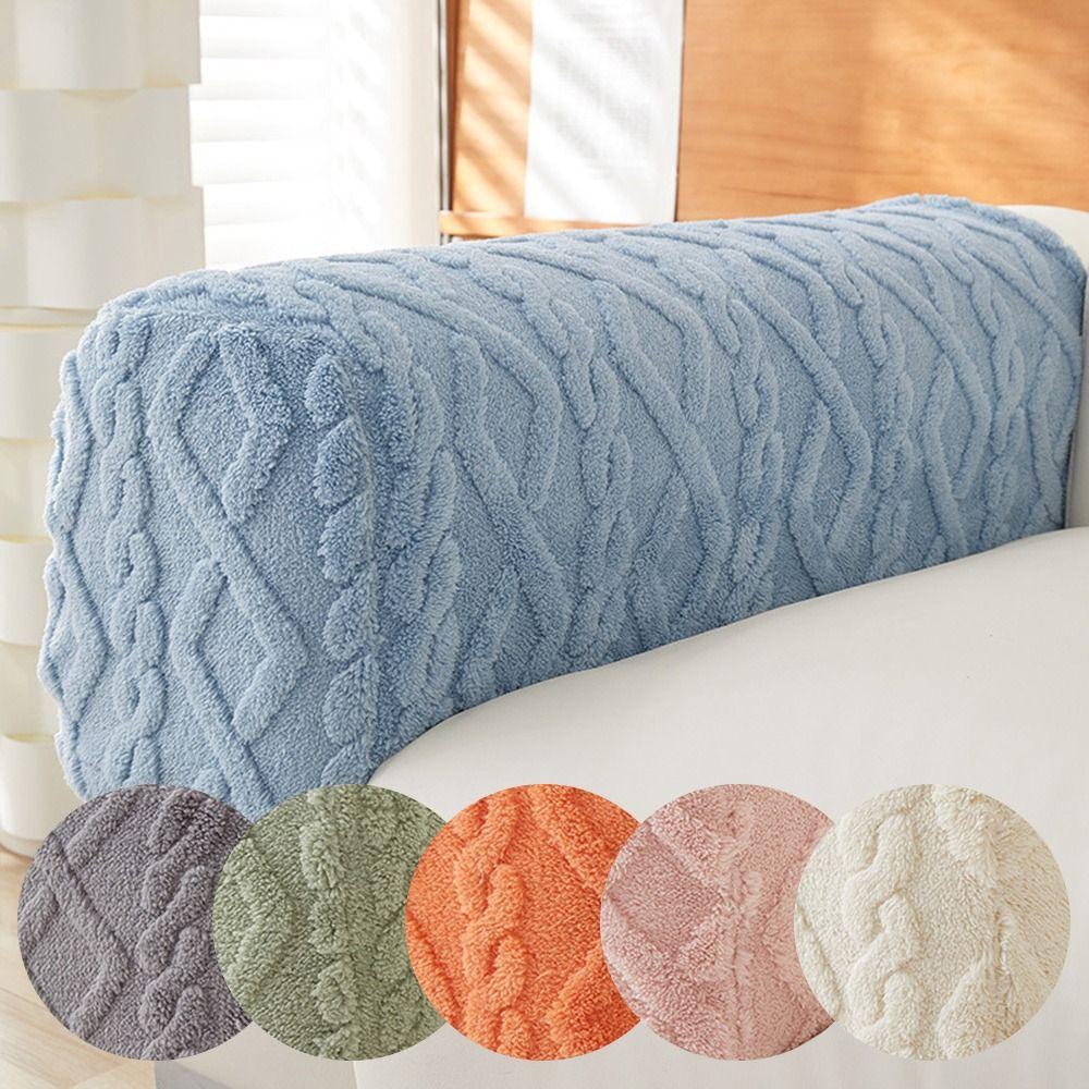 Stretch Sofa Cover Anti Slip Couch Arm Protector Sofa Armrest Cover  for Home Furniture Decor