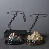 Basin Modern Bonsai Pot Hanging Iron Succulent Planter Pot Corrosion Resistance Fashion Rockery Ornament Office