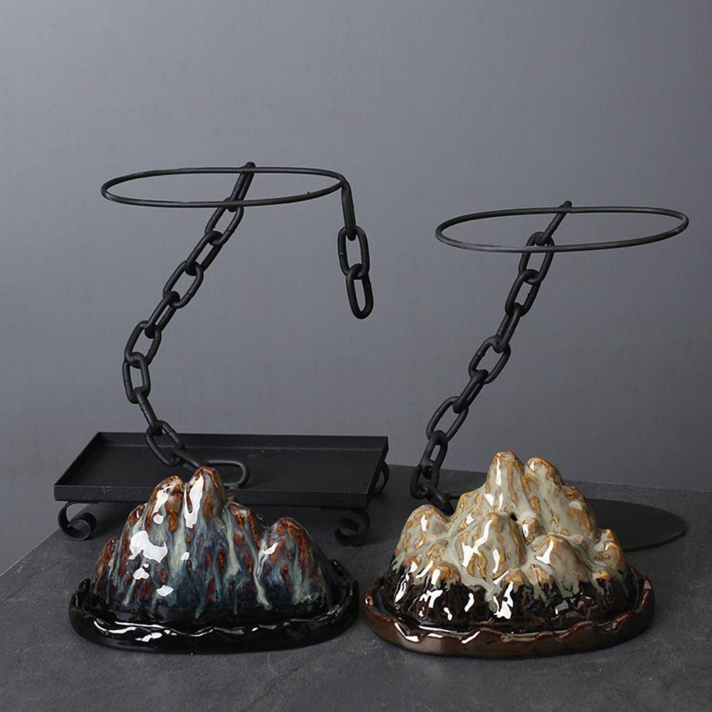 Basin Modern Bonsai Pot Hanging Iron Succulent Planter Pot Corrosion Resistance Fashion Rockery Ornament Office
