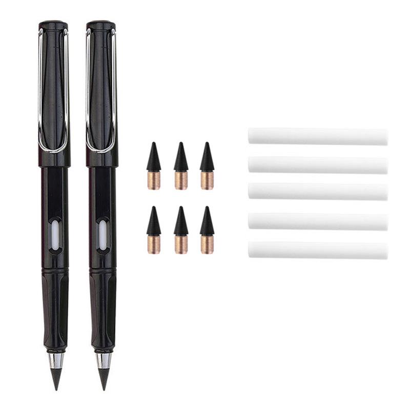 24-Piece Sketching Toolkit: Carbon Sticks, Highlight Paper, Erasers, Frosted Board, and Eternal Pencil