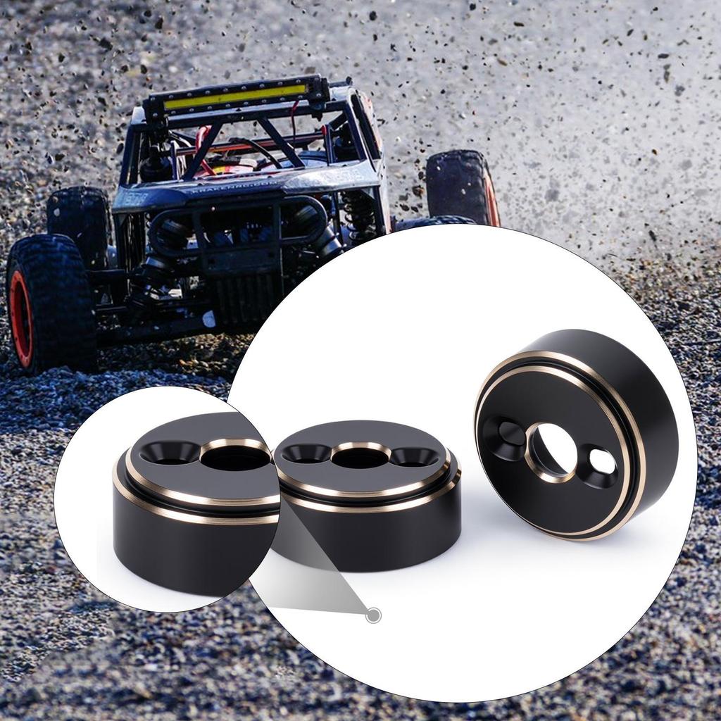 RC Crawler Rear Axle Weights Replacement Assembly Attachment Equipment Brass Remote Control Vehicle