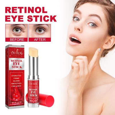 Retinol Faltenreduzierende Augencreme, strafft und reduziert feine Linien, mildert Augenringe, lässt die Augen strahlen. Geeignet für die Augenpartie, 3g