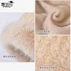 Autumn and winter warm ear protection knitted hat versatile thickened cold-proof plush bear ears wool hat female