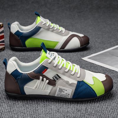 Chaussures pour hommes grande taille nouvelles chaussures décontractées multicolores pour hommes chaussures de sport d'extérieur confortables à semelle plate