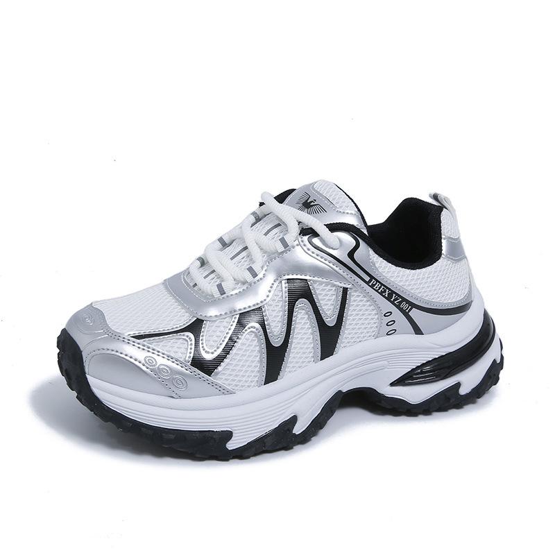 

YZ new casual spring and summer mesh sports shoes lightweight running shoes breathable structure Forrest Gump shoes 35