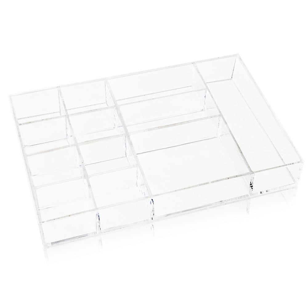 Luxury Large-Capacity Cosmetic Organizer for Lipstick & Skincare with Multi-Functional Compartments