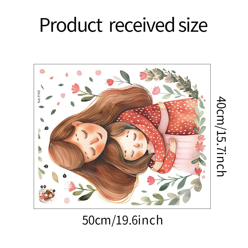 

Fun-f143 День матери Декор для дома Детская комната Спальня Гостиная Наклейка на стену 40*50CM/fun-f143