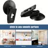4pcs Portable Car Suction Cup Clip, Car Interior Window Suction Cup, Detachable Bracket for Sun Visors, Curtains, Towels, and Receipts