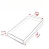 Clear Acrylic Bathroom Organizer Tray Handmade For Counter Storage Toiletries Toothpaste Toothbrush Holder And Cotton Pads