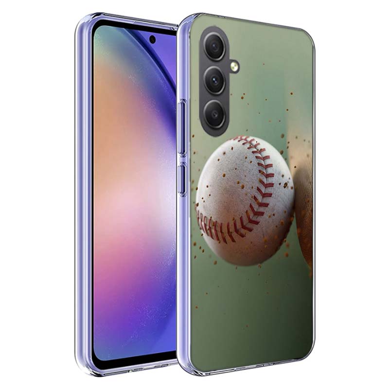 Baseball Cover For Samsung A54 A34 A24 A14 A53 A33 A23 A13 A52S A32 A22 A12 Phone Galaxy A03 A04 A02S A42 A73 TPU Case