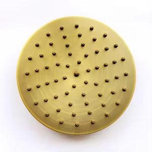 . 8 inch 20x20cm Round OverHead Rain Shower Head, Copper Shower Head, Anitque Brass Bathroom Shower,Chuveiro YT-5113 (as the picture,8 inch)