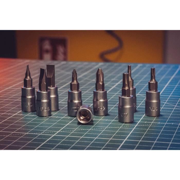 WIESEMANN 1893 80119 Jeu De Clés À Douille 171 Pièces En Acier Au Chrome-vanadium