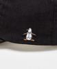 [Munsingwear] Cap with Logo Print, 3D Embroidery, Sweat-wicking, Quick-drying, One-touch Buckle, Golf, MG5SCP20M, Men's, BK00 (black)