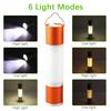 LED Telescopic Flashlight USB Rechargeable Camping Tent Light Portable Lantern Flashlight for Camping Hiking Emergency Outage