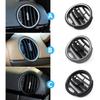 Car Front Dashboard Air Conditioner AC Vent Grille Outlet Panel,for Porsche Boxster Cayman 987 2006 2007-2012