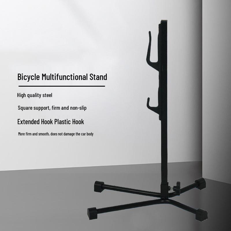 Tree-Shaped Vertical Bicycle Repair Stand