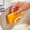 Sponge Holder Strong Suction Cup Small Sponge Dish Cloth Holder Kitchen Sink Caddy