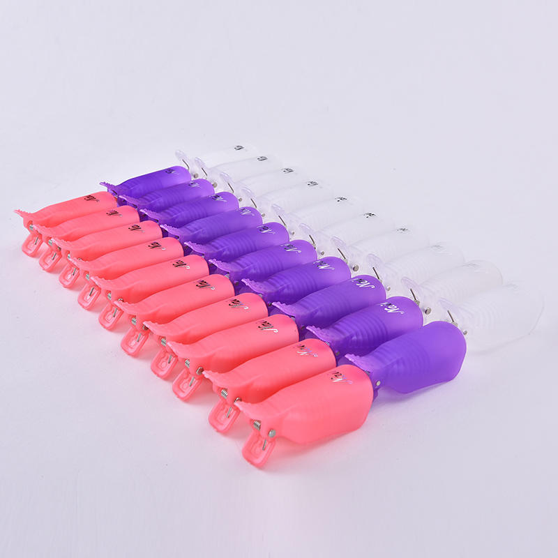Plastic Nail Soak Off Uv Gel Art Polish Remover Wrap Gelish Clip Cap