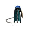 Gucci Dionysus Tiger Head Buckle Color Block Leather Crossbody Bag Women bags Blue Emerald-Green 476432-18YQX-9278
