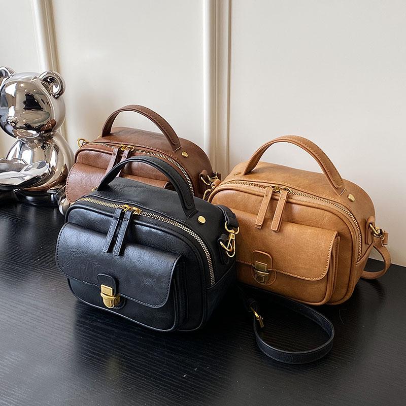 Mini Square Camera Bag for Women Winter New Designer Bags Luxury Crossbody Bag Pure Color Large Capacity Shoulder Satchels