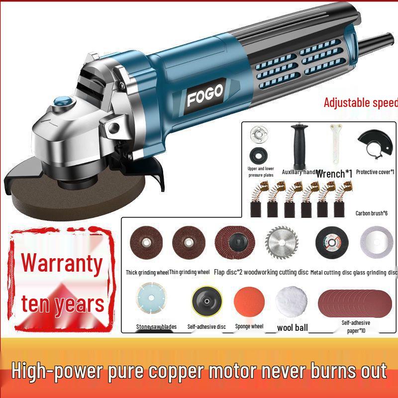 Fugle Multifunctional Angle Grinder & Polisher - Household Hand Tool
