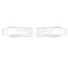 Car RIM-DRIVING LAMP/Light Glass Roof Rail Cap Transparent Lampshade Covers For NISSAN X-TRAIL T31 2007-2012