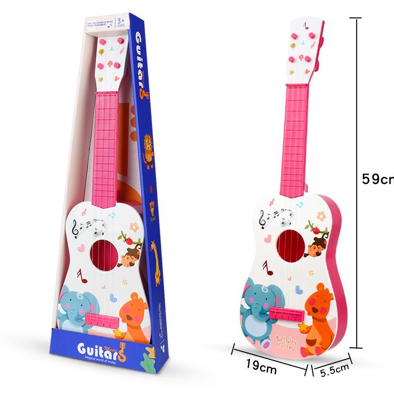 Child's Mini Toy Guitar - Playable Simulation Ukulele Instrument