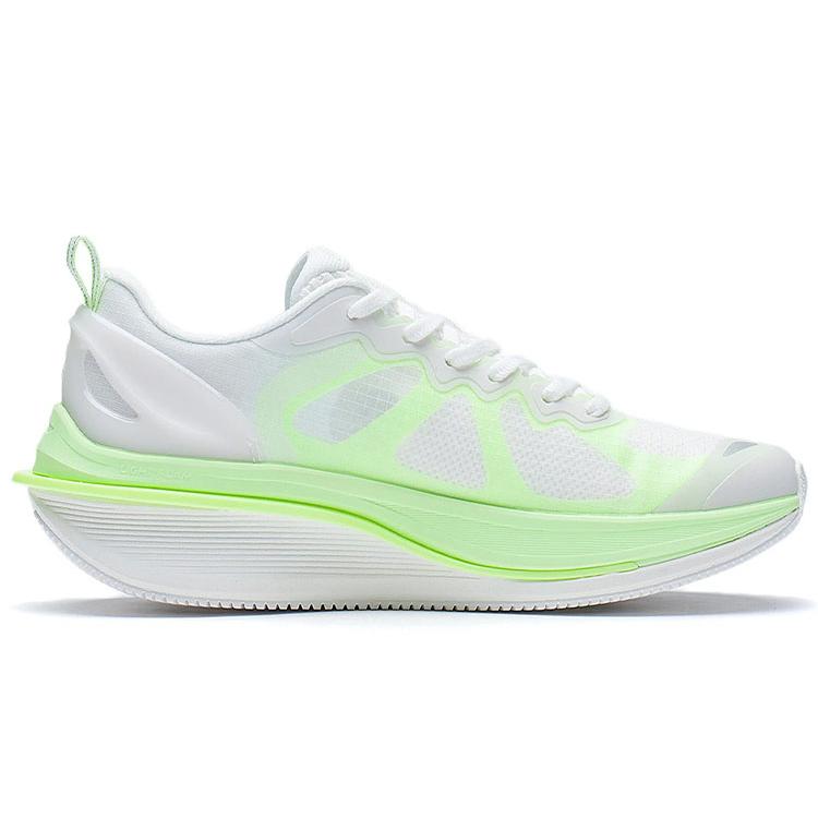 New LINING WuShi 5S 2.0 Running Shoes Women's Low Top Champagne White ARSS012-2