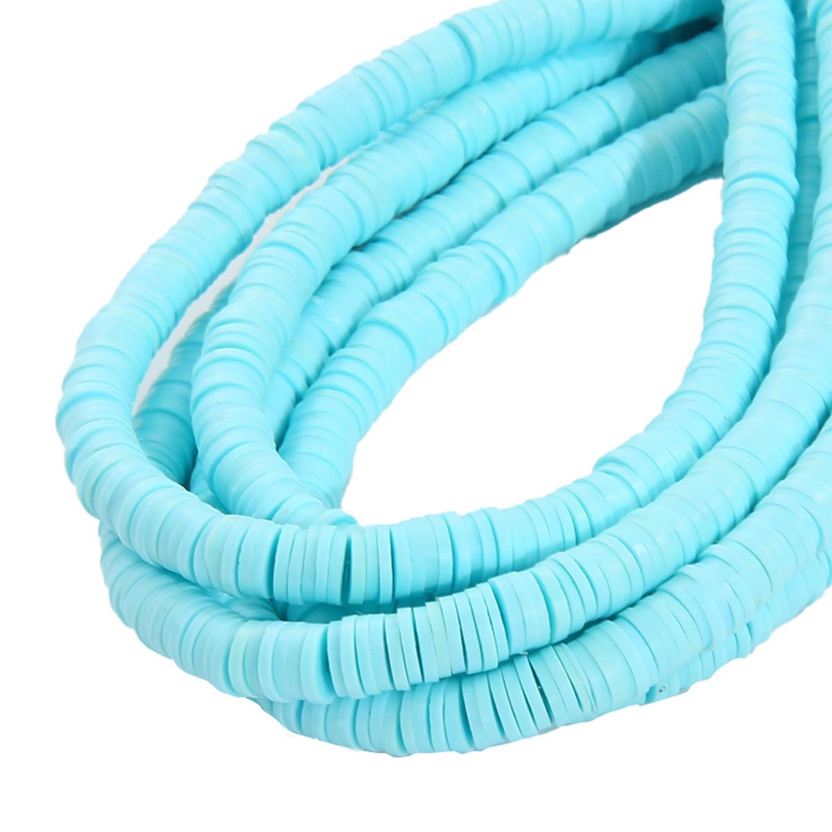 

350 шт. 6 мм разноцветные хлопья полимерной глины бусины для изготовления ювелирных изделий браслет ожерелье подвеска украшения 6*1mm about 350pcs