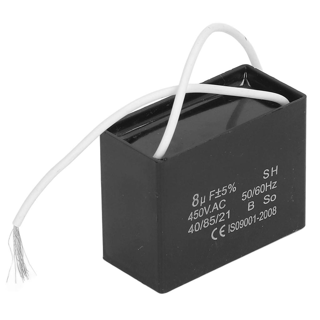 8microfarad Generator Starting Capacitor Fan Motor Air Conditioner Running Capacitor 450VAC