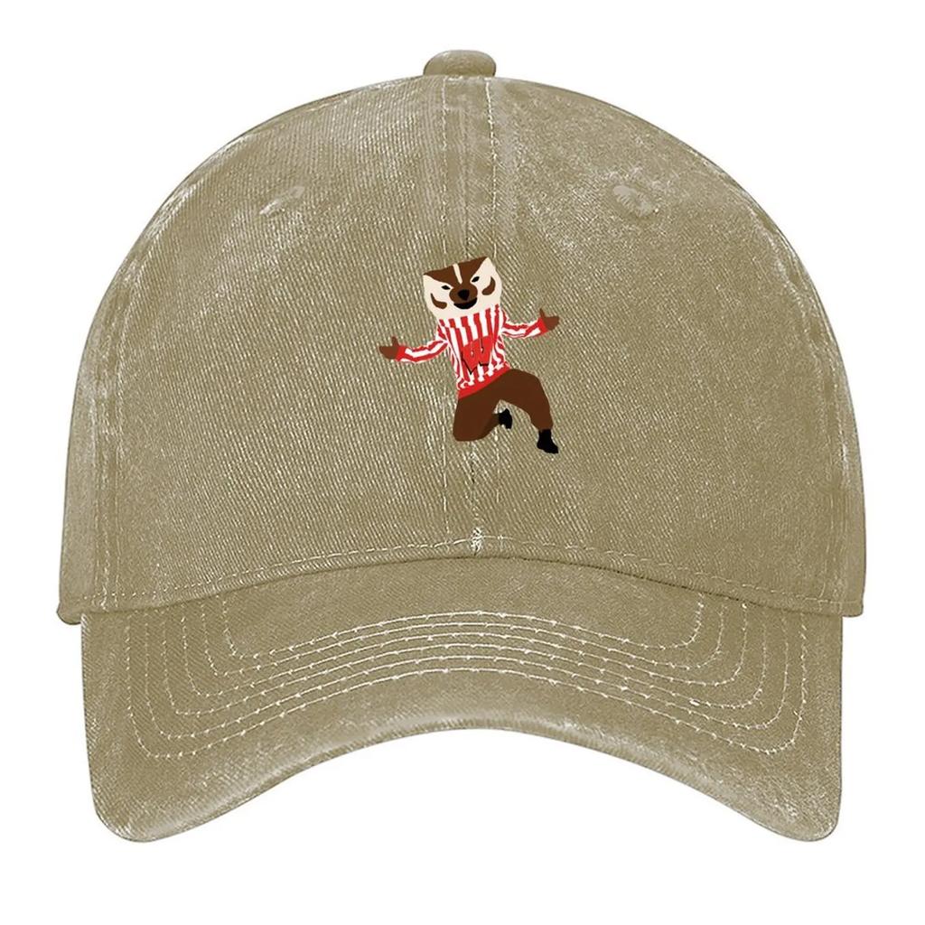 Bucky Badger University of Wisconsin Baseball Cap Hip Hop Trucker Hat sailor cap for men custom caps For Women 2025 Mens