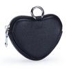 Mini Genuine Leather Coin Purse for Ladies - Top Layer Cowhide Storage Pouch with Zipper and Pendant