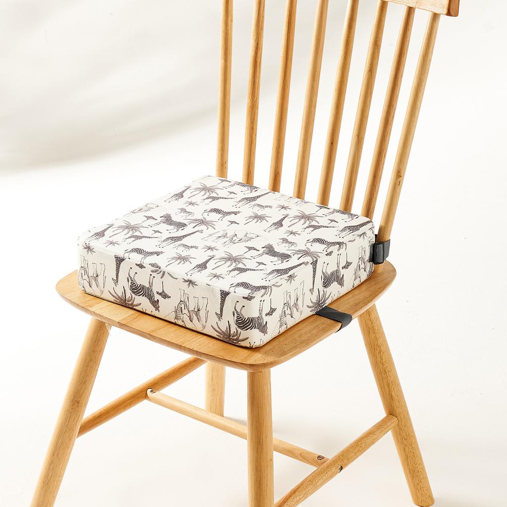 Adjustable Removable Safety Cushion for Kids Booster Seat Baby Dining High Chair Heightening Pad Pillow Children Feeding Chair
