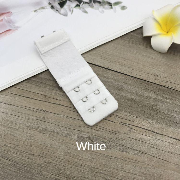 Elastic Elastic Small Two Breasted Underwear Extension Buckle Bra Extender Hook and Eye Closure Breasted Three Rows 2 Buckle Extension Buckle