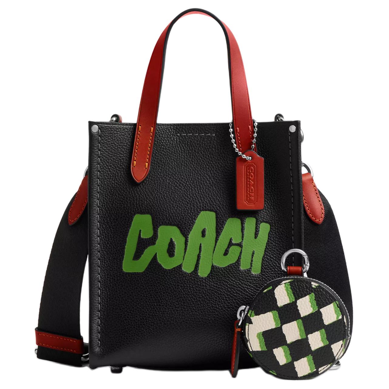 

Coach Relay 17 Arc Design Logo Pattern Tote Bag Men tote Black Mixed-Color CBG34-BLC Basic Set (Bag+Dust Bag)