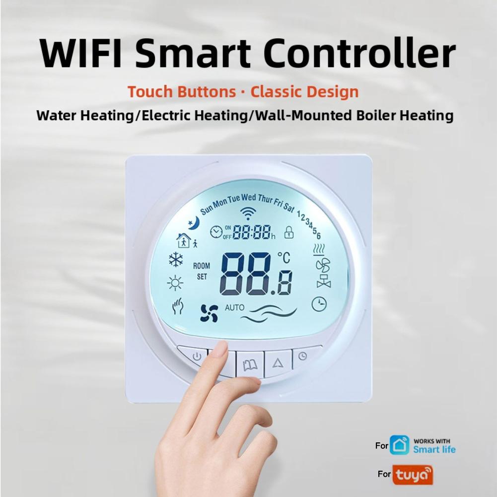 WIFI Programmable Floor Heating Thermostat with Large LCD Display for Reliable and Precise Temperature Control
